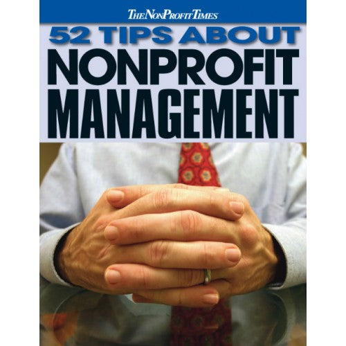 52 Tips About Nonprofit Management